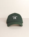 From the H Structured Hat (Forest Green)