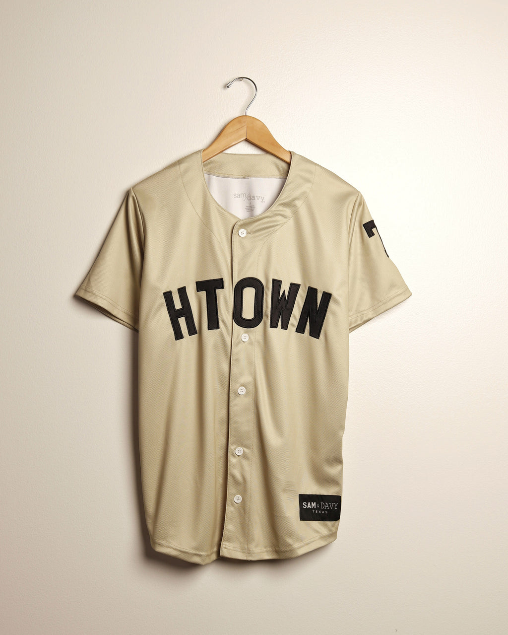 The HTOWN Baseball Jersey (Faded Brick/Tan) – Sam & Davy