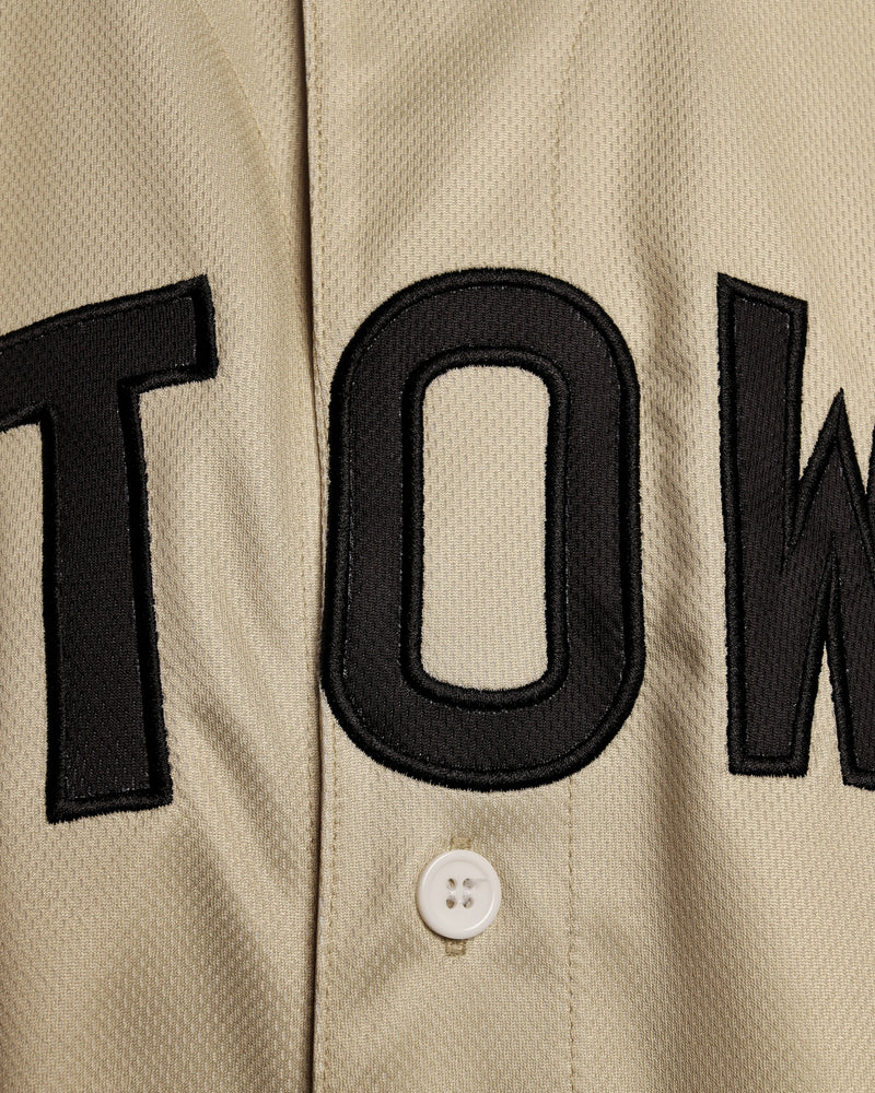 The HTOWN Baseball Jersey (Champagne/Black)