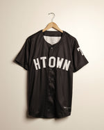 The HTOWN Baseball Jersey (Black/White)