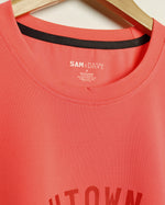 HTOWN Athletic Mesh Knit Tee (Coral)