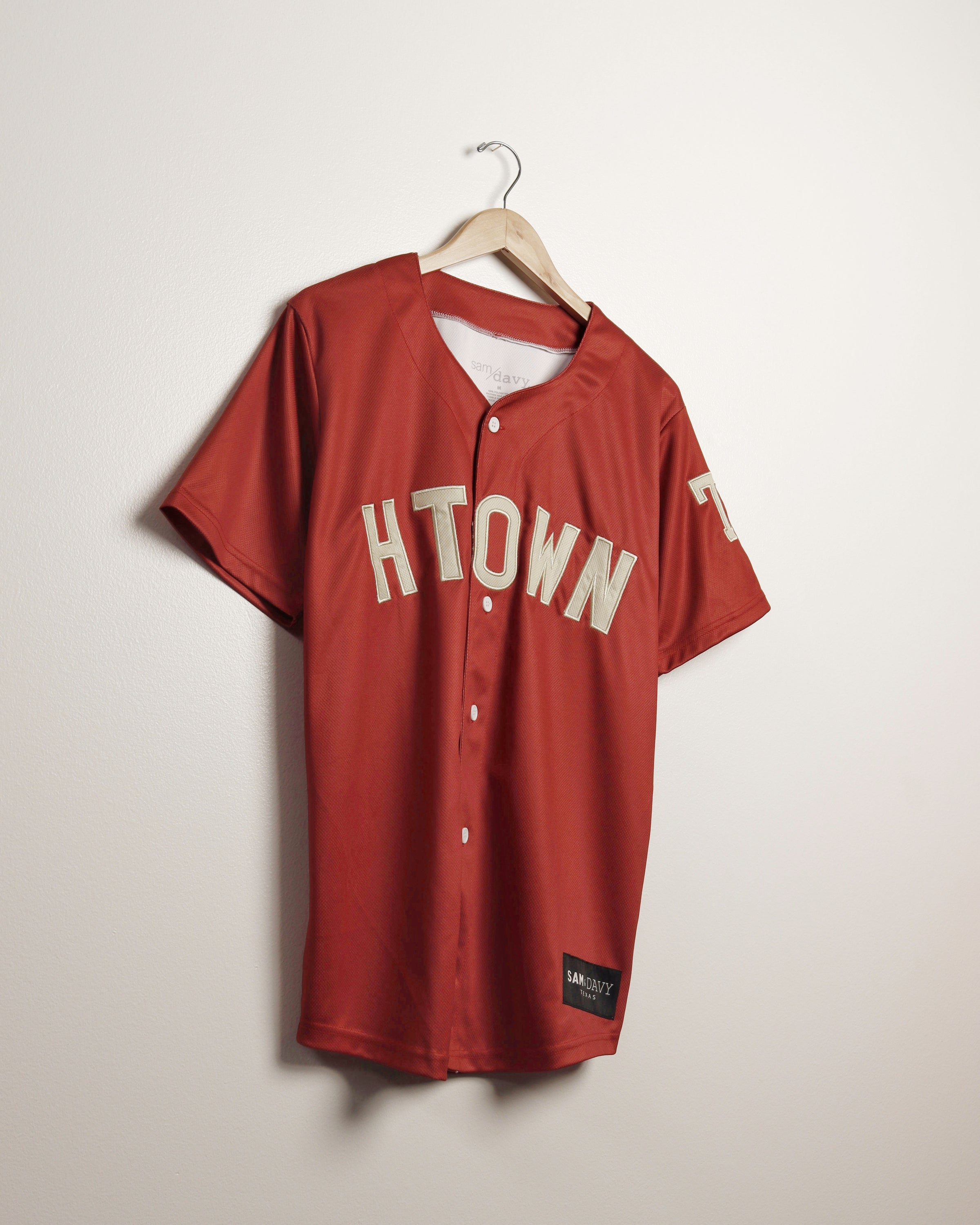 The HTOWN Baseball Jersey (Champagne/Black) – Sam & Davy