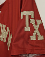 The HTOWN Baseball Jersey (Faded Brick/Tan)
