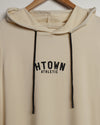 HTOWN Athletic Hooded Tank (Bone)