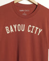 Bayou City Lightweight Tee (Brick/Khaki)