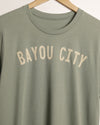 Bayou City Lightweight Tee (Sage Green/Khaki)