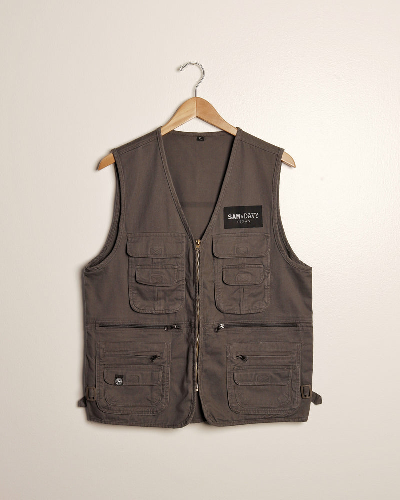 The H Utility Vest (Unisex - Charcoal Grey)