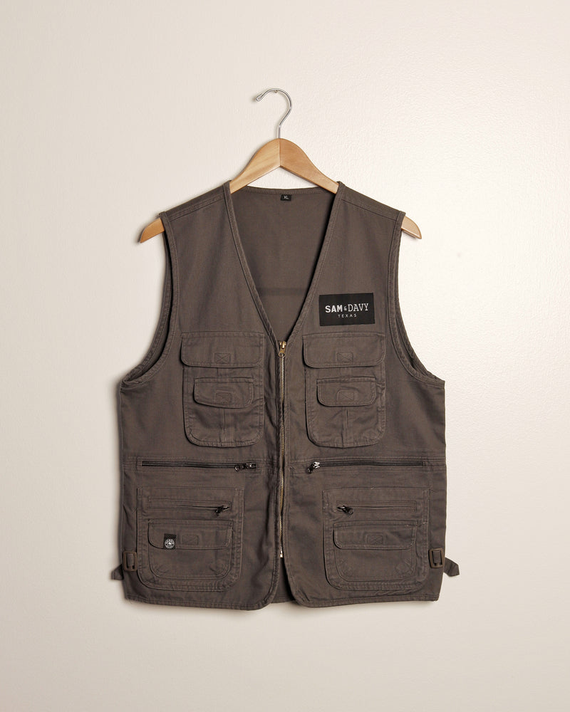 Cargo Vest Utility Vest Grey HOMME+ Cargo Vest Charcoal SNEAKERBOX