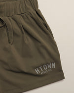 HTOWN Athletic Women's Shorts (Hunter Green)