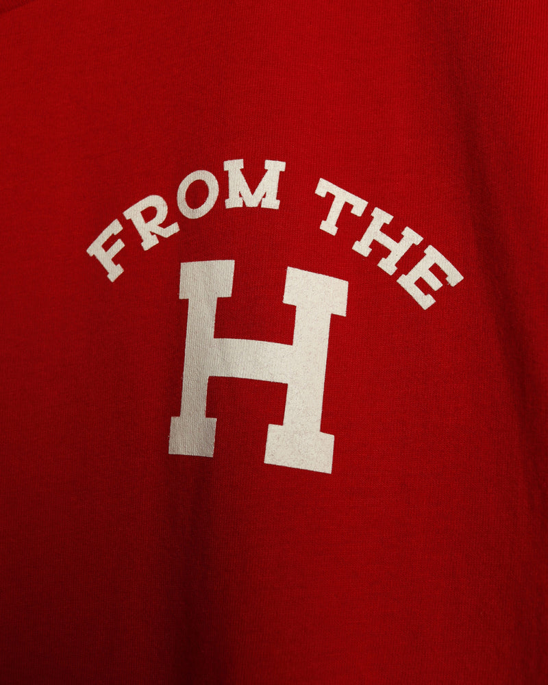 From the H Lightweight Tee (Red/White)