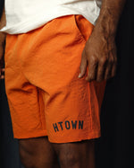 HTOWN Shorts (Orange/Navy)