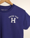 From the H Youth Tee (Cobalt Blue)