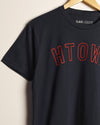 HTOWN Outline Tee (Navy/Red)
