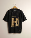 The H Football Jersey (Black/Gold)