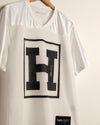 The H Football Jersey (White/Black)