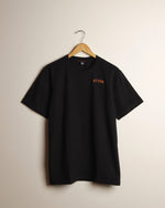 HTOWN Embroidered Signature Tee (Black/Orange)