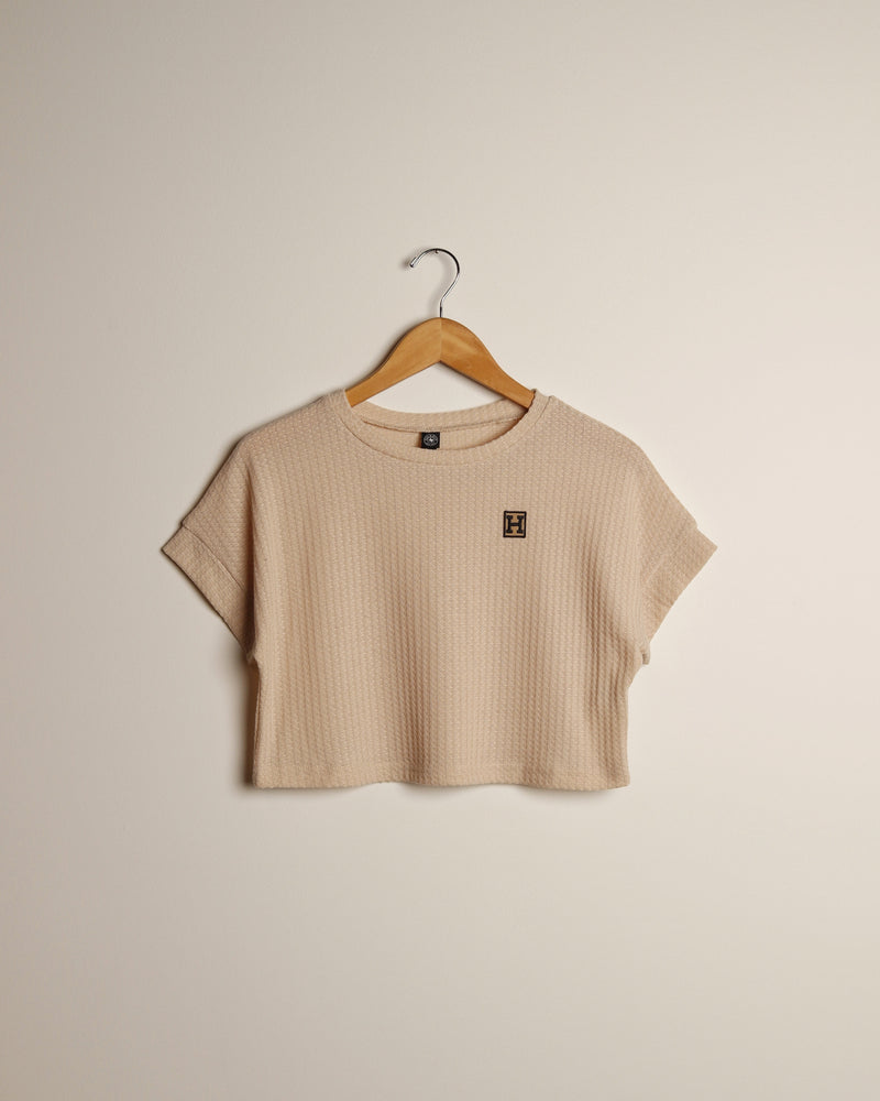 H Knit Crop Top