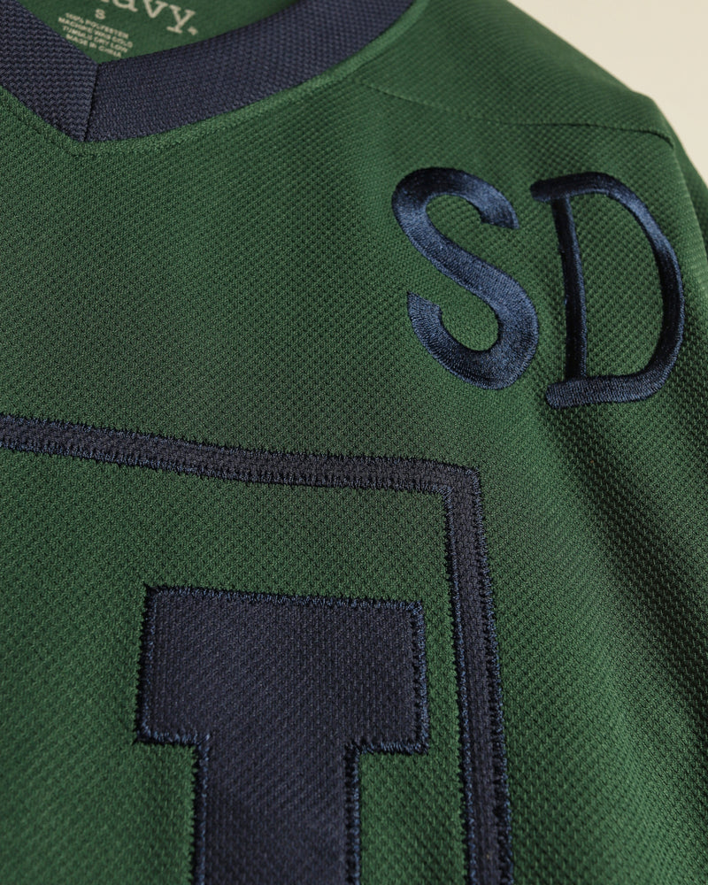 The H Hockey Jersey (Forest Green/Navy)