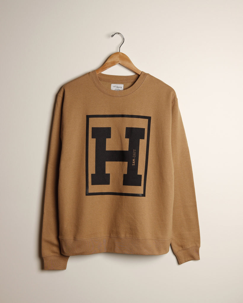 The H Crewneck (Tan)