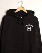 From the H Hoodie (Black/White)