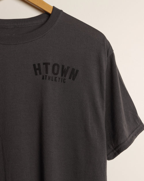 HTOWN Athletic Tee (Charcoal/Black)