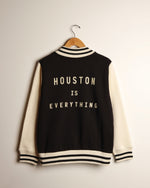 Houston is Everything Varsity Jacket (Black)