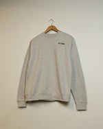 The HTOWN Embroidered Crewneck (Grey/Black)