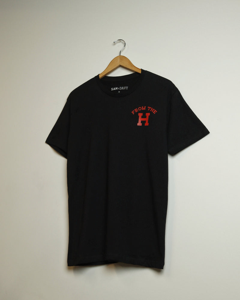 From the H Lightweight Tee (Black/Red)