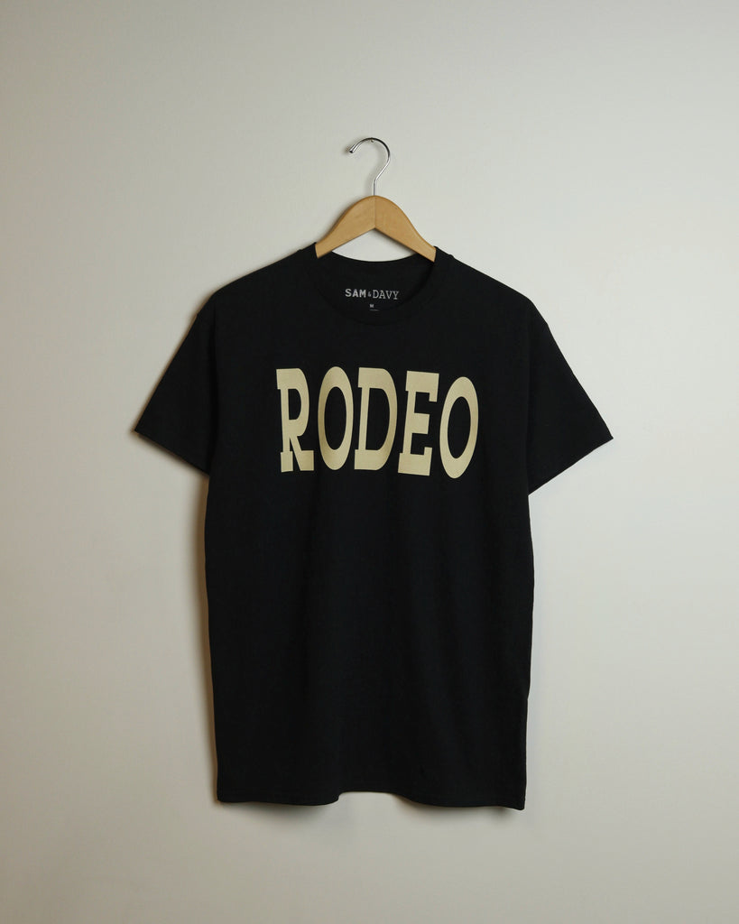 RODEO Tee (Black/Khaki)