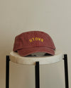 The HTOWN Hat (Faded Maroon/Yellow)