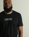 Houston Stamp Tee (Black/White)