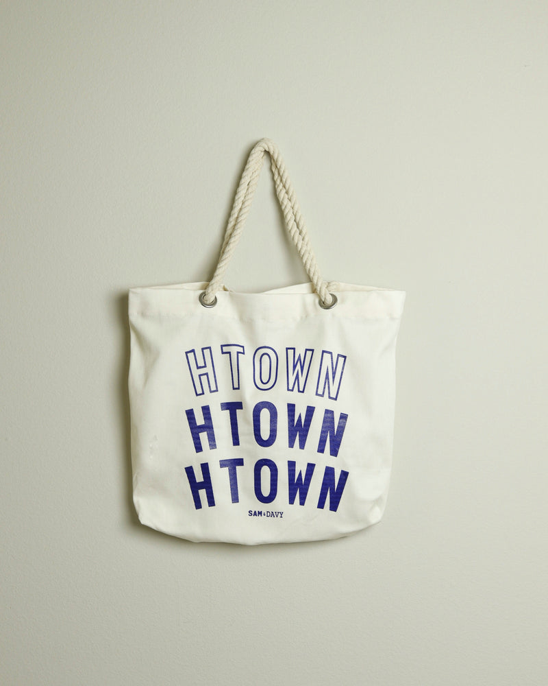 Triple HTOWN Large Rope Tote