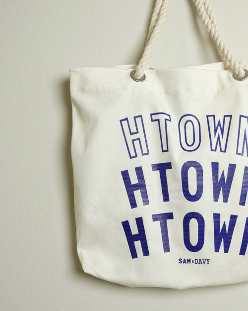 Triple HTOWN Large Rope Tote
