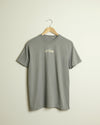 Mini HTOWN Midweight Vintage-Wash Tee (Faded Grey/Khaki)