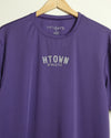 HTOWN Athletic Tee (Purple/Grey)