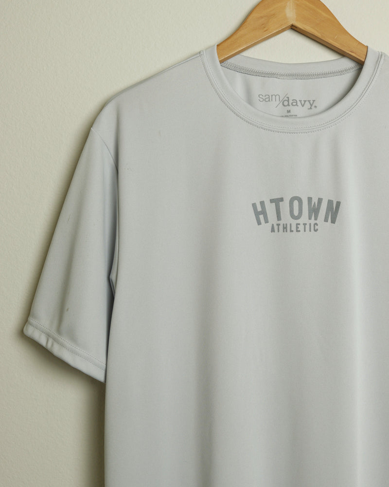 HTOWN Athletic Tee (Silver/Grey)