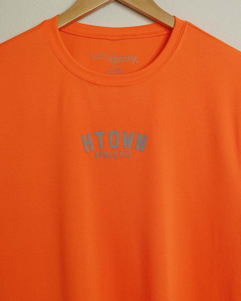 HTOWN Athletic Tee (Orange/Grey)