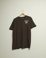 From the H Lightweight Tee (Mocha Brown/Cream)