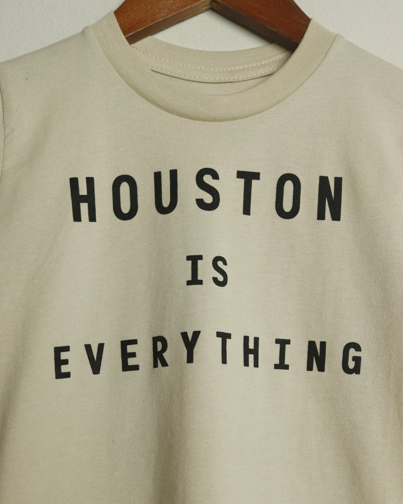 The Houston is Everything Toddler Tee (Tan/Black)