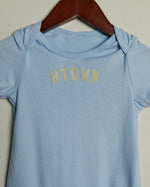 Mini HTOWN Onesie (Sky Blue/Cream)