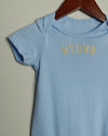 Mini HTOWN Onesie (Sky Blue/Cream)