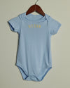 Mini HTOWN Onesie (Sky Blue/Cream)