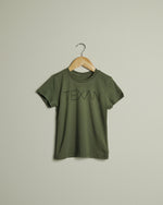 TEXAN Pencil Toddler Tee (Military Green/Black)