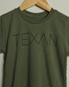 TEXAN Pencil Toddler Tee (Military Green/Black)