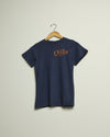 Crush City Youth Tee (Navy/Orange)