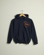 HTOWN Candy Heart Youth Hoodie (Navy/Orange)