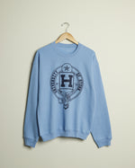 University of HTOWN Crest Crewneck Sweatshirt (Baby Blue/Navy)