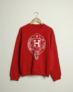 University of HTOWN Crest Crewneck Sweatshirt (Red/White)