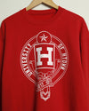 University of HTOWN Crest Crewneck Sweatshirt (Red/White)