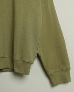 From the H Crewneck Sweatshirt (Sage Green/Khaki)